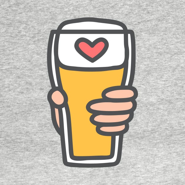 Beer Lover <3 by Ashleigh Green Studios